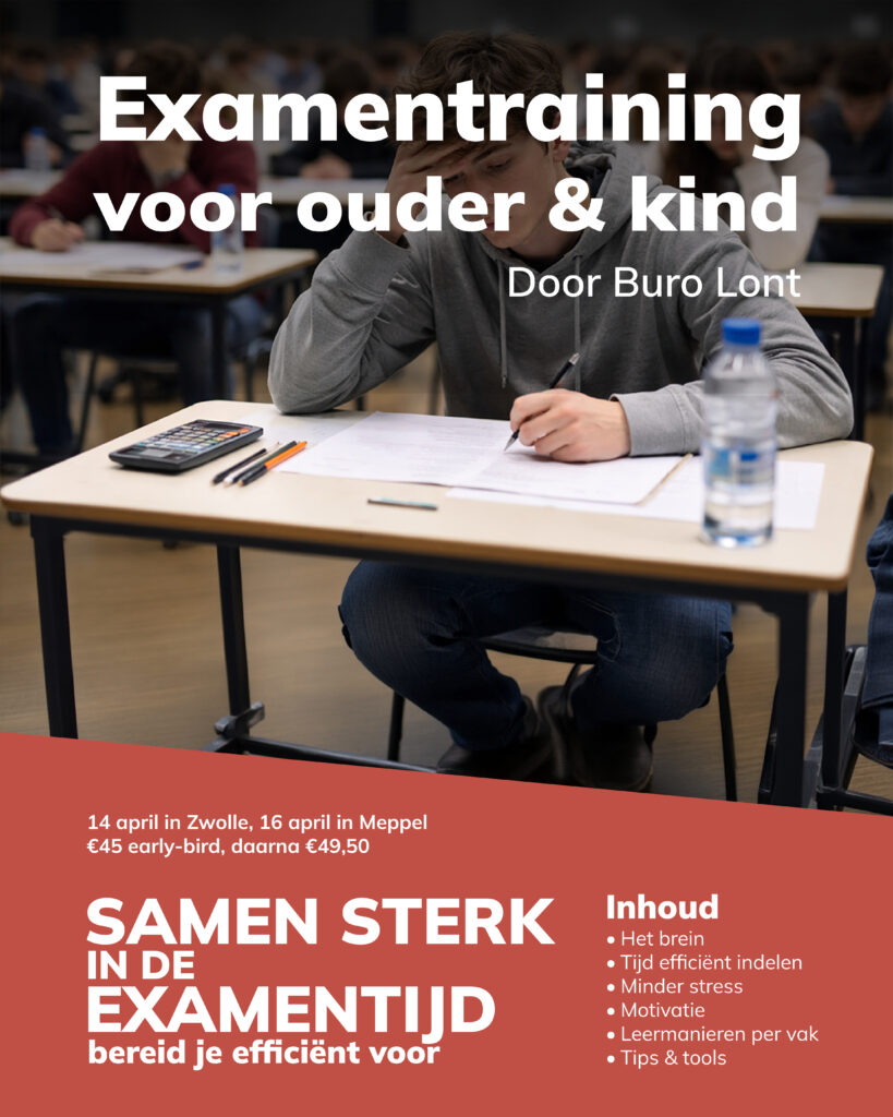 Examentraining: samen sterk in de examentijd