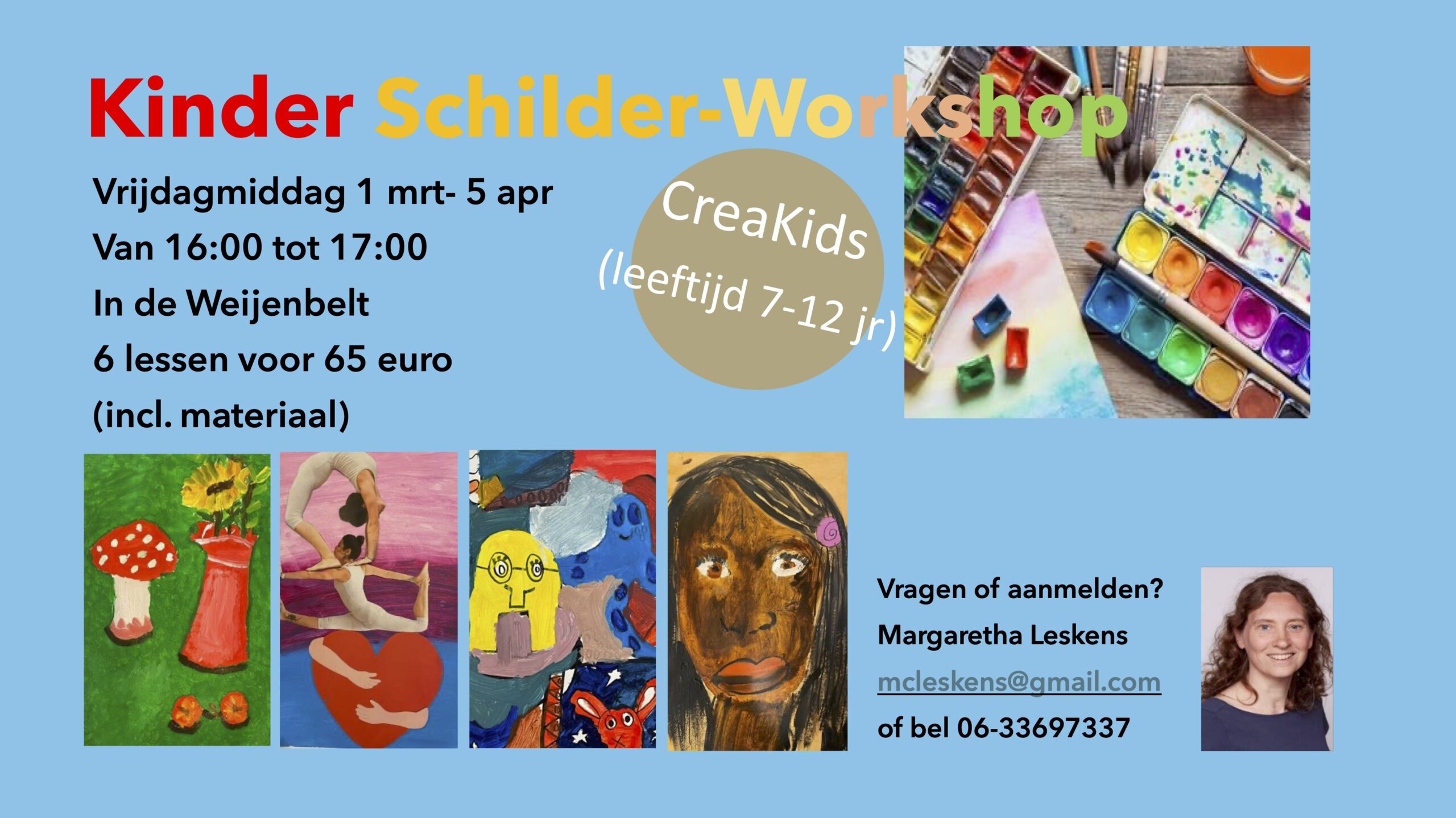 Kinderschilder Workshop